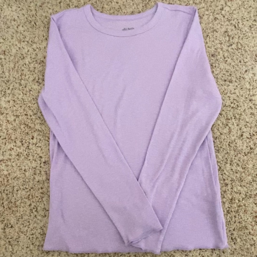 Crew neck long sleeve